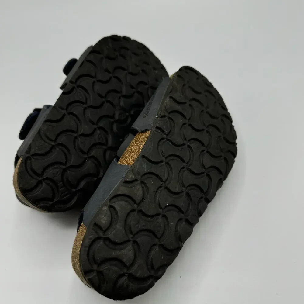 BIRKENSTOCK Milano Navy Blue Regular Sandals Kids 12 EU 30